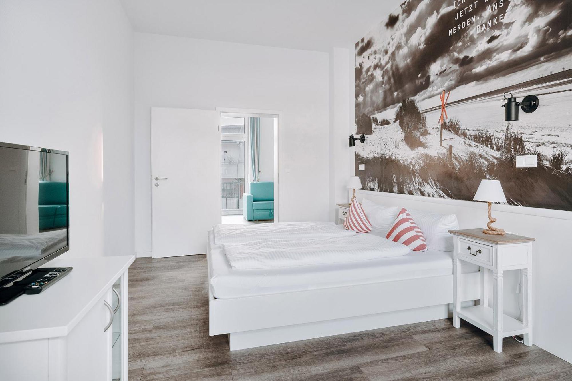 Inselhof Apartments บอร์คุม ภายนอก รูปภาพ